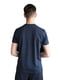 Синя бавовняна футболка з принтом | 6822802 | фото 2