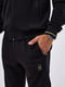 Черный спортивный костюм: кофта и брюки | 6822830 | фото 7