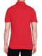 Красная хлопковая футболка с воротником | 6822900 | фото 2