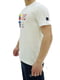 Белая хлопковая футболка с принтом | 6822932 | фото 2