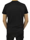Чорна бавовняна футболка з принтом | 6823021 | фото 2