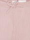 Рожеві трикотажні штани в рубчик | 6823106 | фото 3