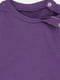Фиолетовый свитшот с кнопками на плече | 6823175 | фото 3
