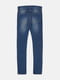 Синие прямые джинсы | 6823209 | фото 2