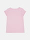 Розовая футболка с оборками | 6823222 | фото 2