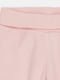 Светло-розовые флисовые брюки | 6823239 | фото 3