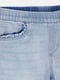 Голубые джинсы с эластичными манжетами | 6823260 | фото 3