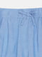 Голубые брюки на завязках с манжетами | 6823276 | фото 3