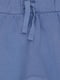 Синие брюки на завязках | 6823315 | фото 3