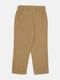 Светло-коричневые вельветовые брюки | 6823375 | фото 2