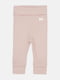 Светло-розовые брюки в рубчик | 6823376