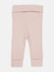 Светло-розовые брюки в рубчик | 6823376 | фото 2