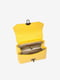 Желтая кожаная сумка через плечо | 6823393 | фото 4