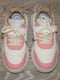 Біло-рожеві кросівки з липучкою | 6823478 | фото 3