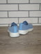 Блакитні текстильні кросівки | 6823843 | фото 2