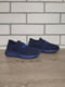 Сині текстильні кросівки | 6823581 | фото 5
