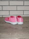 Рожеві текстильні кросівки | 6823671 | фото 4