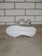 Сріблясті кросівки з липучкою | 6823790 | фото 5