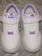 Біло-фіолетові кросівки з липучкою | 6823989 | фото 4