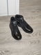 Чорні черевики з блискавкою та шнурівкою | 6824112 | фото 4