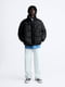 Мужская стеганая куртка ZARA 1159798719 (Черный, XL) | 6775844 | фото 2