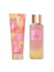 Набір для тіла Bright Mariposa Apricot Victoria's Secret міст та лосьйон 1159801261 (Рожевий, 236 ml/250 ml) | 6824883