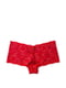 Женские кружевные трусики шортики Victoria's Secret 1159801579 (Красный, XL) | 6824901 | фото 4