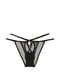Жіночі трусики чіки Victoria's Secret відкриті у сіточку 1159801705 (Чорний, M) | 6824906 | фото 4