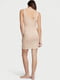 Стильное платье-комбинация Victoria's Secret 1159802036 (Бежевый, XL) | 6824921 | фото 2