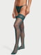 Чулки Victoria's Secret с логотипом со стразами 1159802092 (Зеленый, L) | 6824932 | фото 2