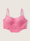 Кружевной бралетт Victoria's Secret Pink корсетный топ 1159802177 (Розовый, L) | 6824953 | фото 5