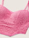 Кружевной бралетт Victoria's Secret Pink корсетный топ 1159802177 (Розовый, L) | 6824953 | фото 6