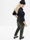 Жіночі штани з екошкіри GAP 1159801770 (Зелений, 28) | 6824983 | фото 5