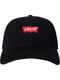 Бейсболка Levi's кепка с логотипом 1159801030 (Черный, One size) | 6824999 | фото 8