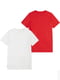 Набір з 2 дитячих футболок Levi's 1159801266 (Білий/Червоний, L) | 6825008 | фото 2