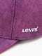 Стильна кепка Levi's бейсболка з логотипом 1159801449 (Фіолетовий, One size) | 6825018 | фото 2