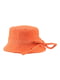 Стильная махровая панама Levi's с логотипом 1159801466 (Оранжевый, M) | 6825024 | фото 5
