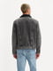 Мужская джинсовая куртка Levi's утепленная 1159801630 (Серый, XXL) | 6825045 | фото 4