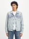 Мужская джинсовая куртка Levi's джинсовка 1159801967 (Голубой, M) | 6825057 | фото 2