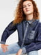 Жіноча укорочена сорочка Tommy Hilfiger 1159800821 (Синій, XL) | 6825067 | фото 5