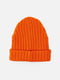 Шапка-бини Tommy Hilfiger с логотипом Tommy Jeans 1159802207 (Оранжевый, One size) | 6825114 | фото 2