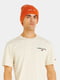 Шапка-бини Tommy Hilfiger с логотипом Tommy Jeans 1159802207 (Оранжевый, One size) | 6825114 | фото 4