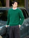 Мягкий свитер UNIQLO 1159801140 (Зеленый, XS) | 6825143 | фото 4
