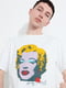 Футболка UNIQLO с рисунком Энди Уорхола Marilyn Monroe 1159801160 (Белый, L) | 6825144 | фото 7