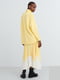 Вязаный свитер UNIQLO с высоким воротником 1159801767 (Желтый, S) | 6825159 | фото 4
