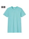 Женская футболка UNIQLO U 1159801797 (Зеленый, XS) | 6825165 | фото 2
