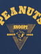 Свитшот UNIQLO с логотипом PEANUTS 1159801817 (Синий, L) | 6825170 | фото 5