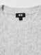 Вязаный свитер UNIQLO из шерсти 1159801818 (Серый, M) | 6825171 | фото 3