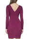 Стильное мини-платье GUESS с длинным рукавом 1159801026 (Фиолетовый, 6) | 6825231 | фото 2