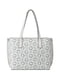 Жіноча сумка GUESS на блискавці з логотипом 1159801610 (Білий, One size) | 6825278 | фото 3